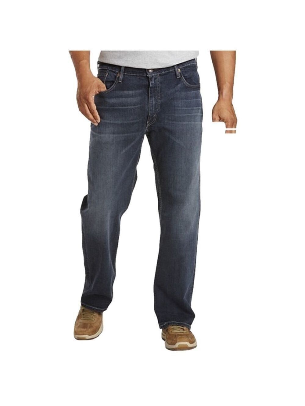 Levi’s Big Men’s 559 Relaxed Straight Fit Stretch Jeans 54X30